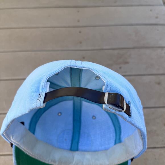 Vintage 1977 Wyoming Open Cowboys Pokes Golf Golfing Roper Strapback Cap Hat VTG - Picture 6 of 7